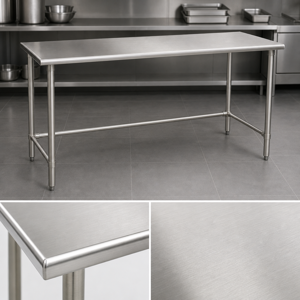 16 Gauge 300 Series Stainless Steel Top