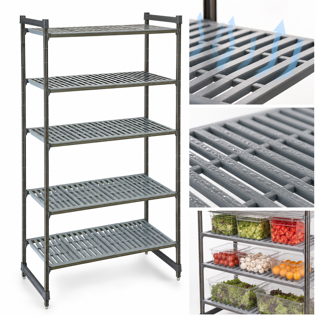 Vented Polypropylene Shelf Plates