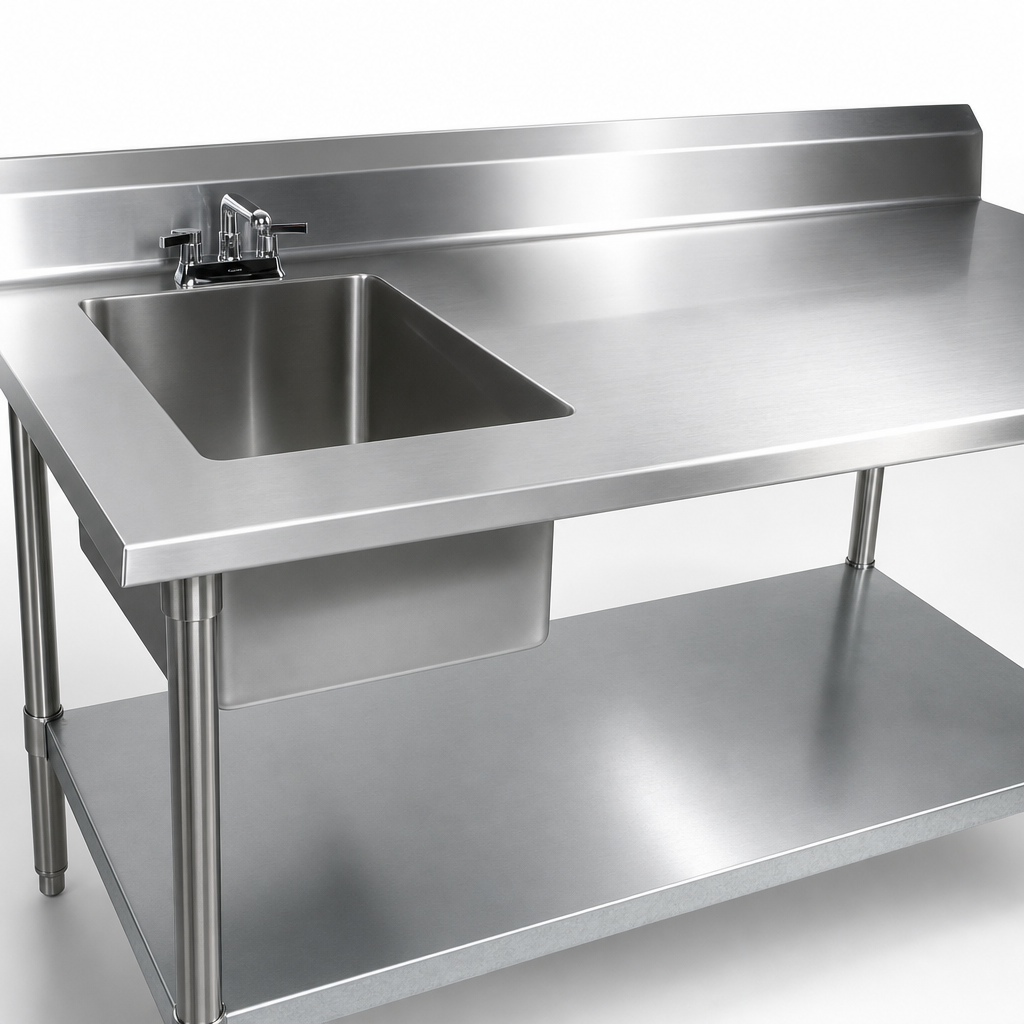 16-Gauge 300-Series Stainless Top