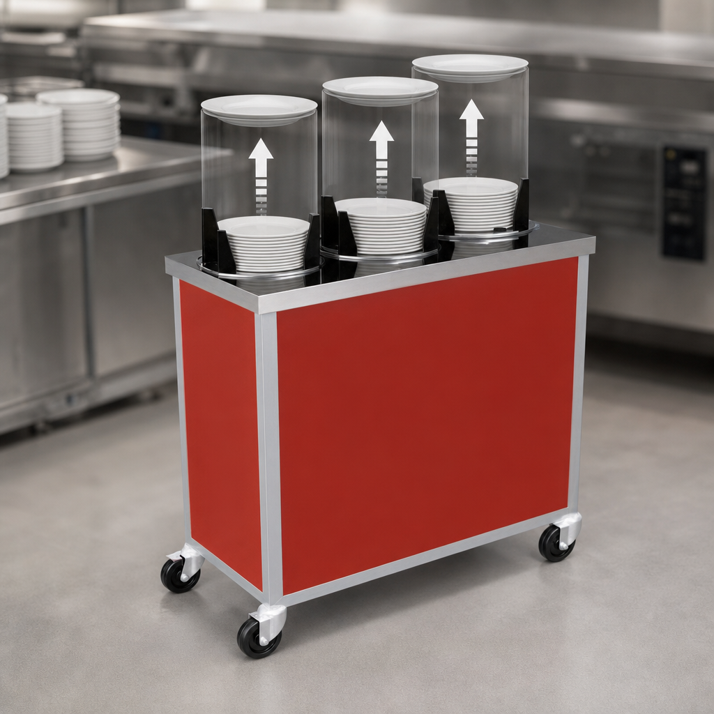 Self-Elevating Dispensing Tubes
