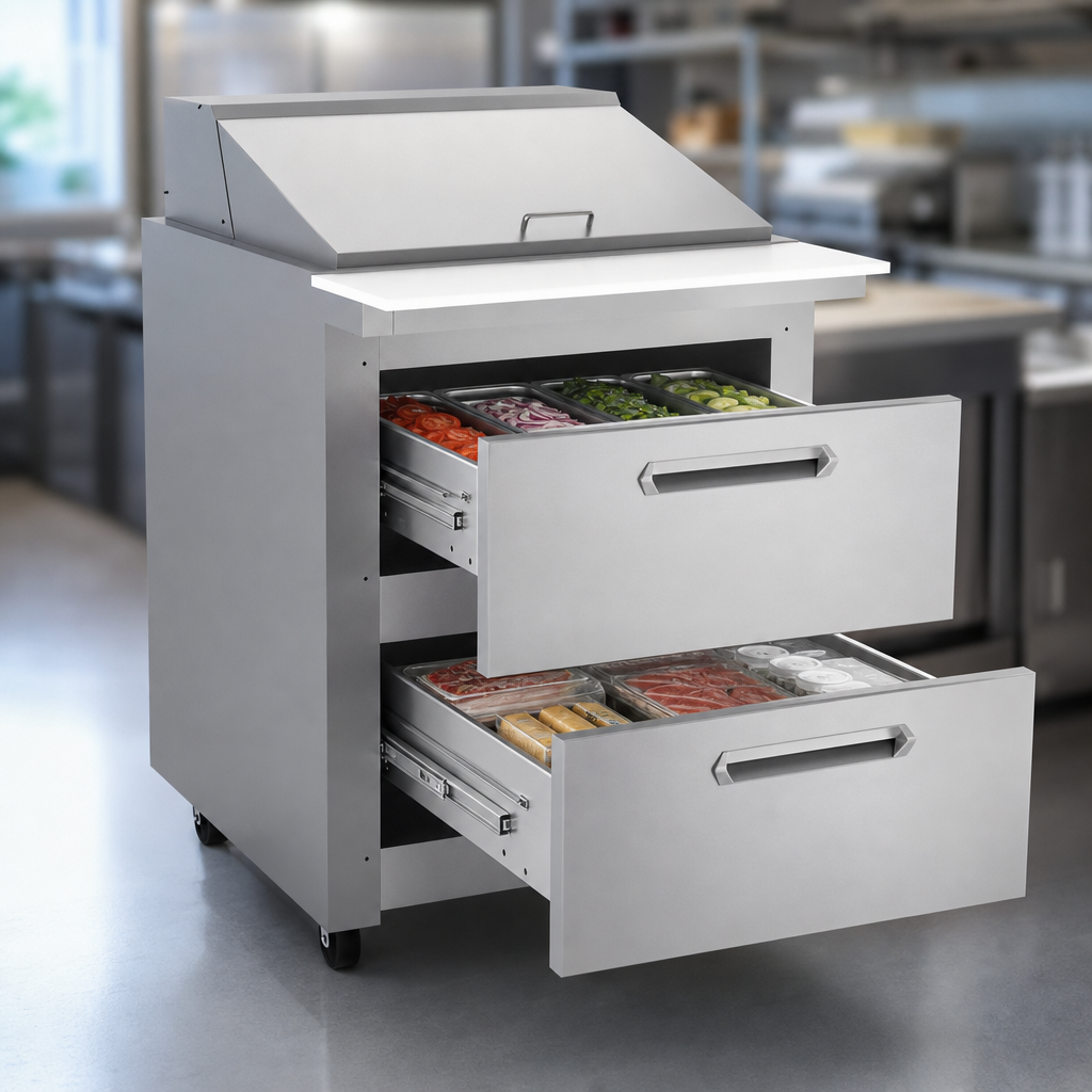 Two-Drawer Refrigerated Base