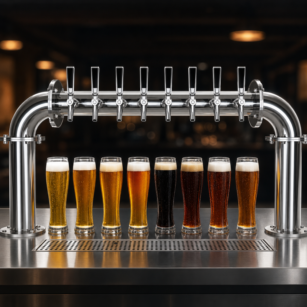 Eight-Faucet Capacity