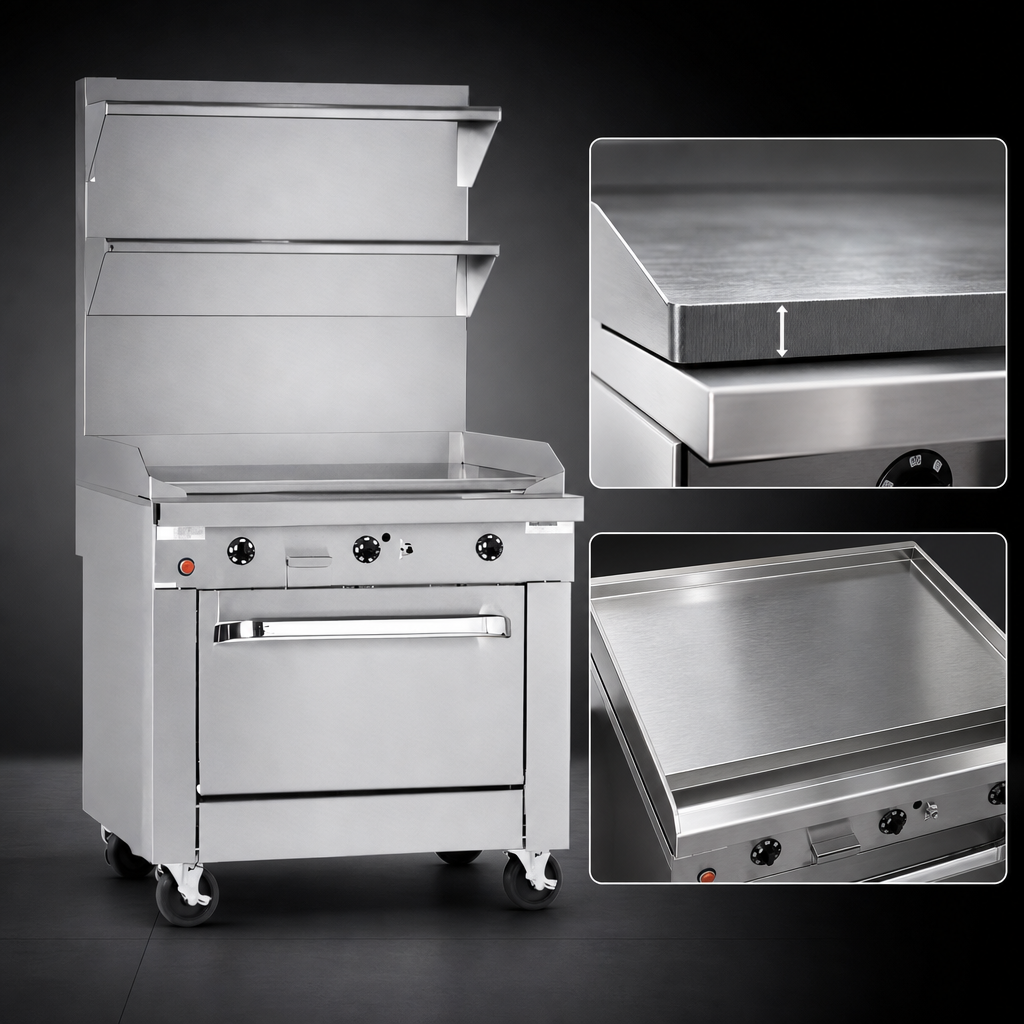 1-Inch Thick Griddle Plate