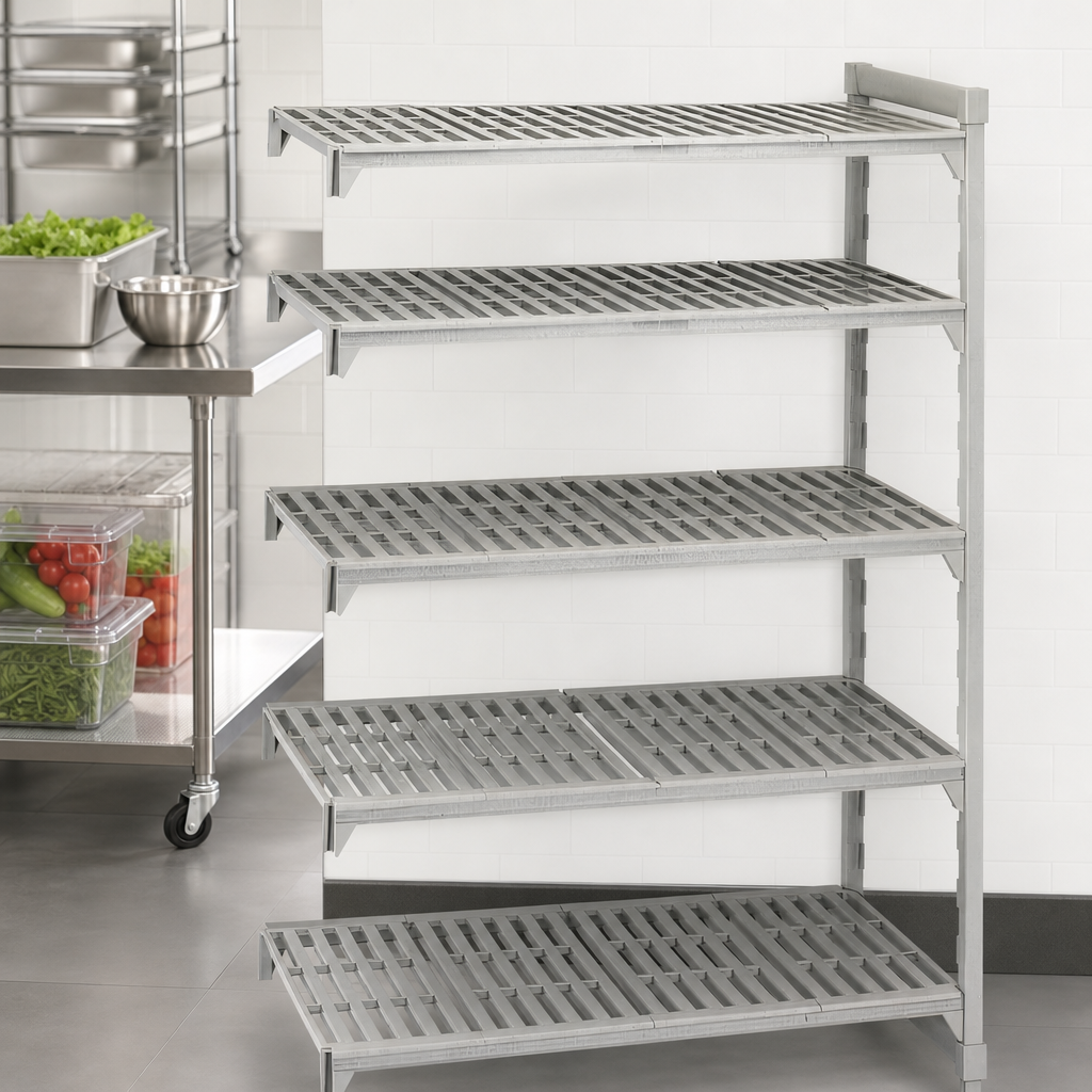 Five Vented Shelf Plates