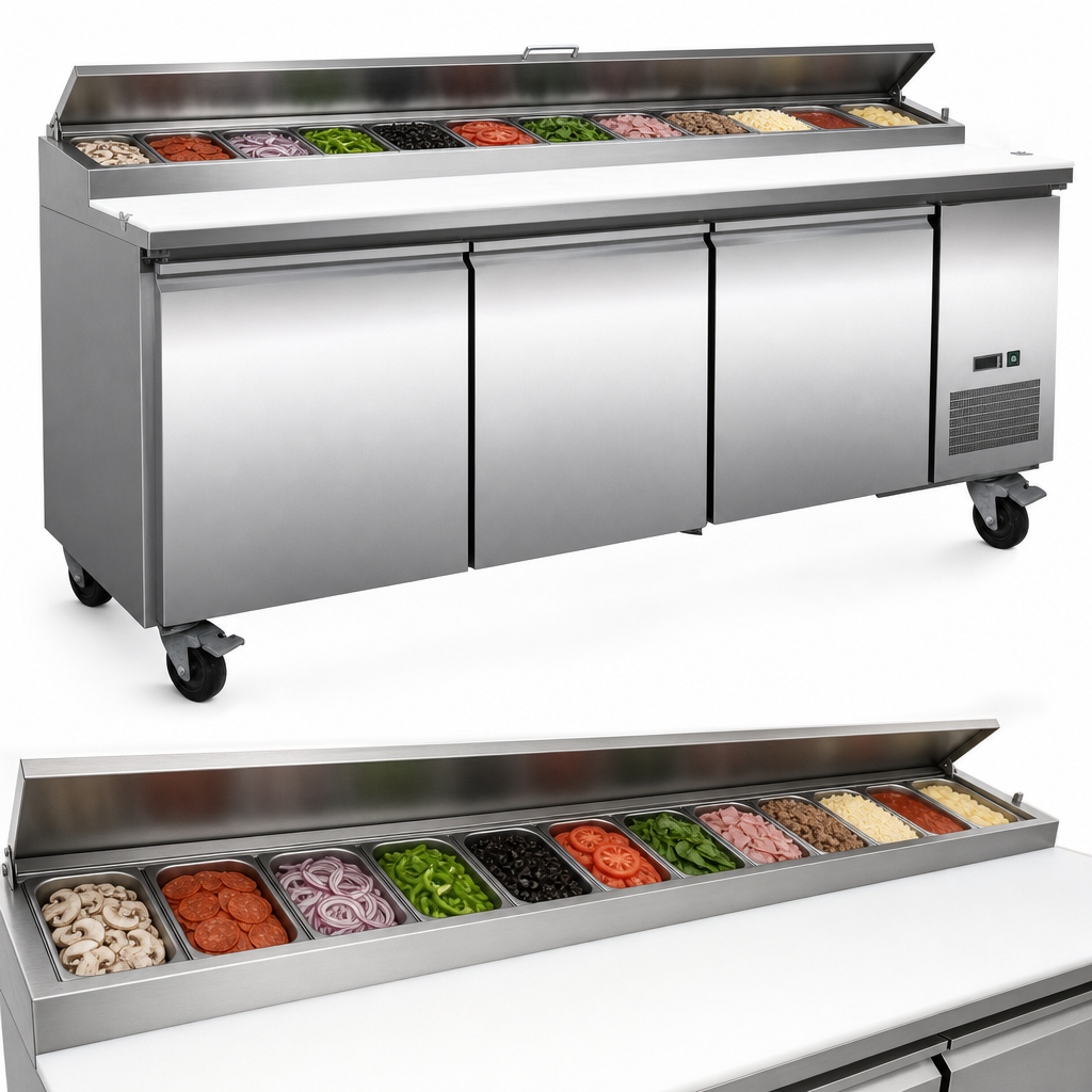 12-Pan Prep Capacity