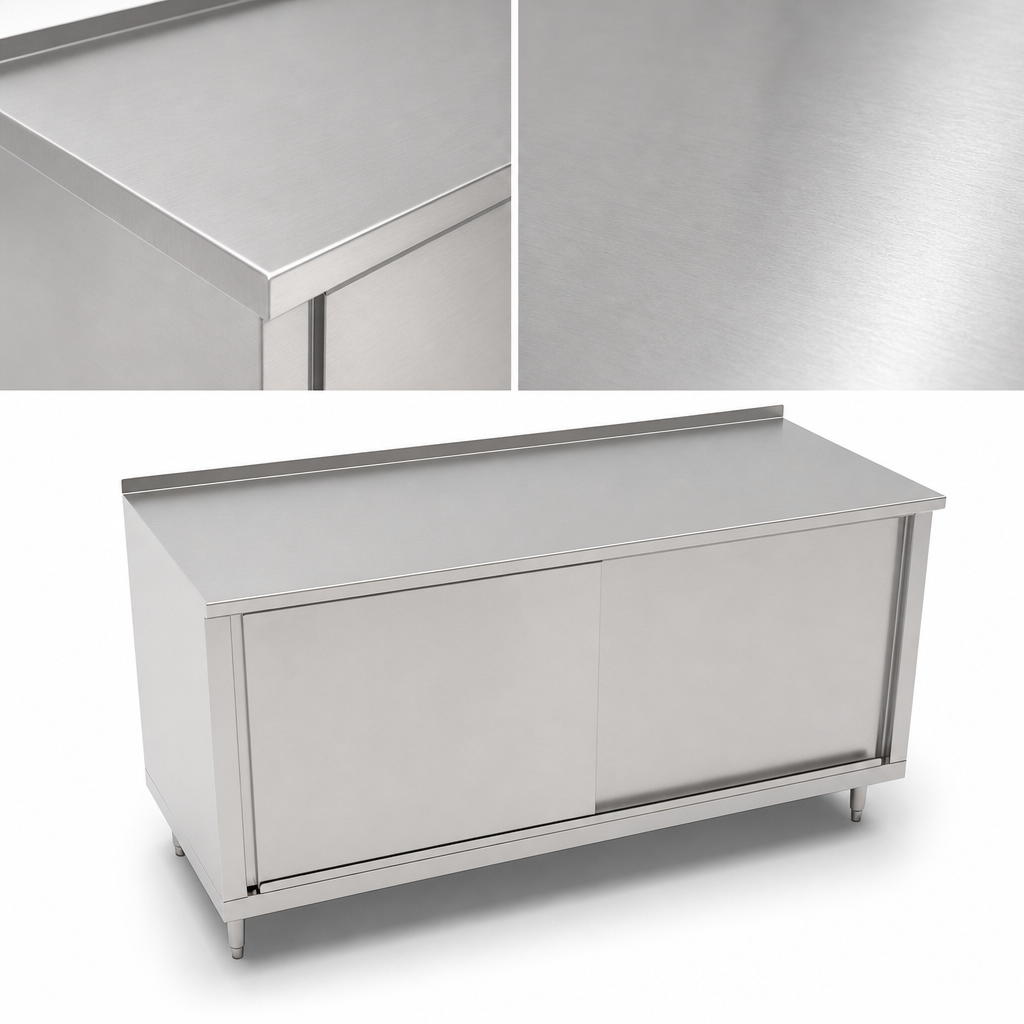 14-Gauge Type 300 Stainless Steel Top
