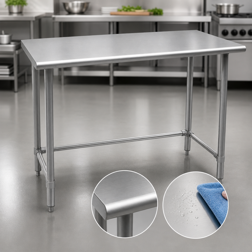 18/430 Stainless Steel Flat Top