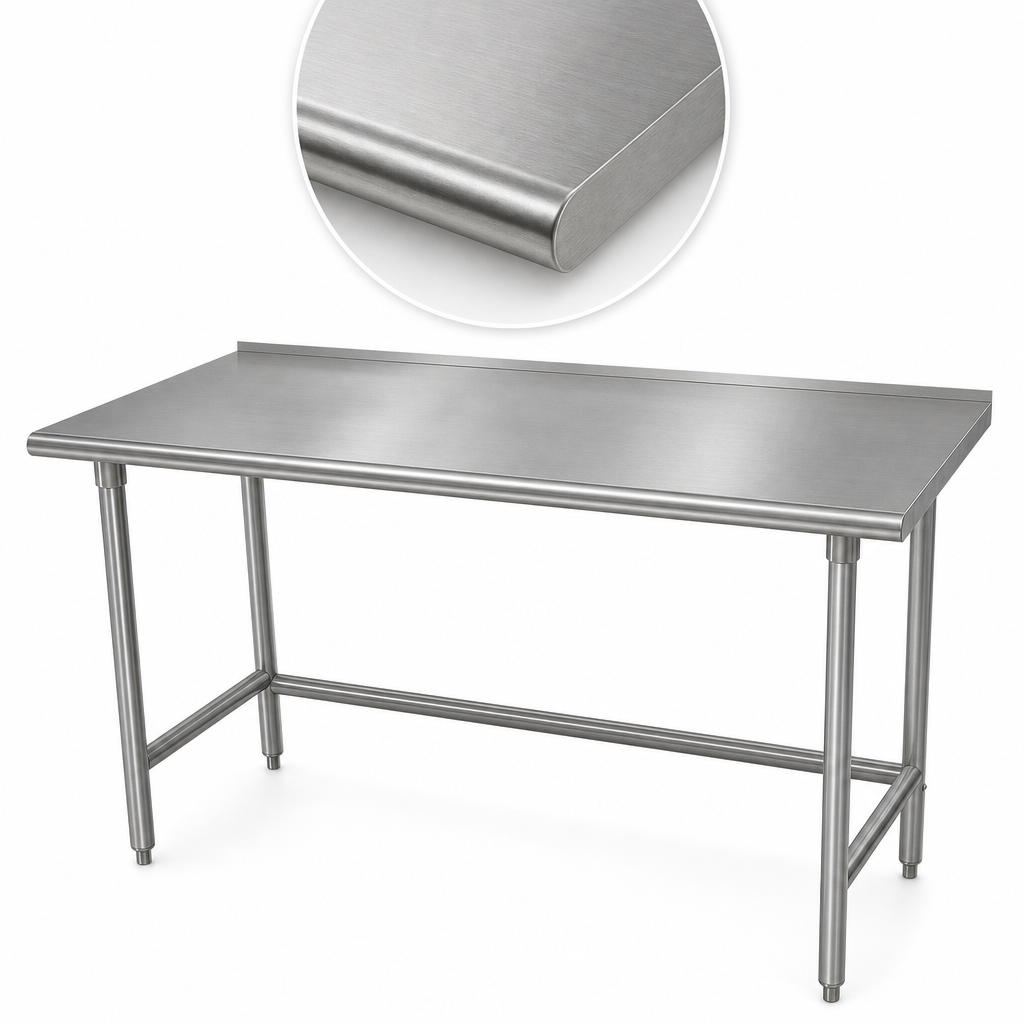 16-Gauge 430 Stainless Steel Top