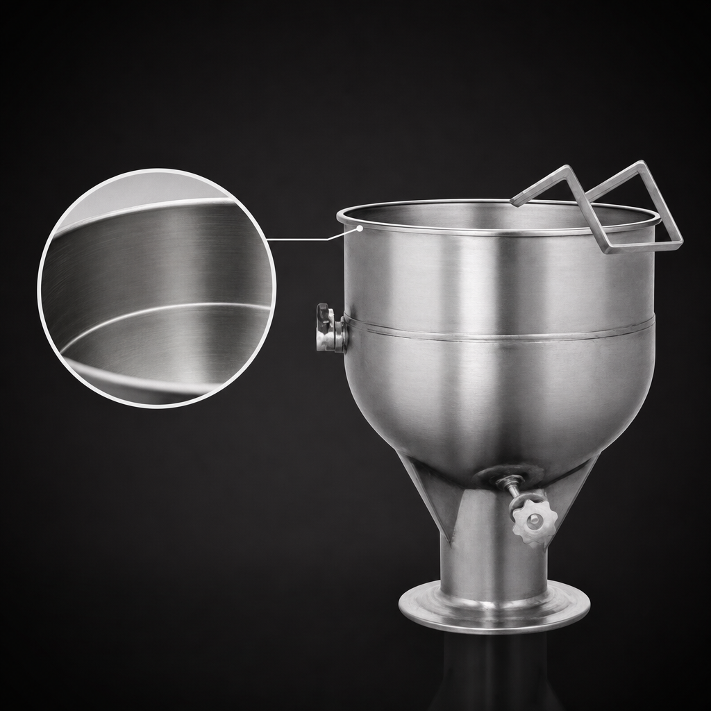 Deep-Drawn 304 Stainless Steel Liner