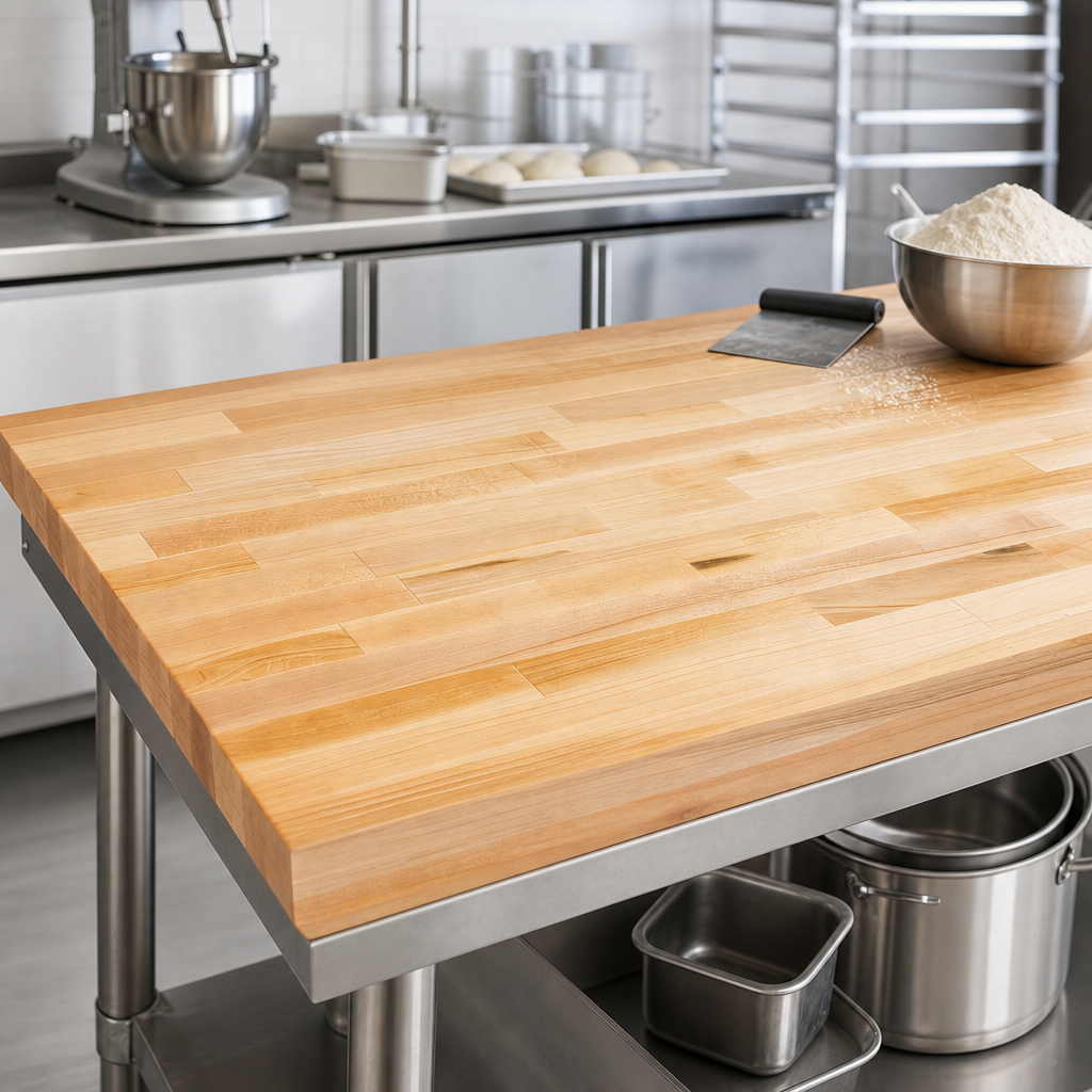 Edge Grain Flat Top