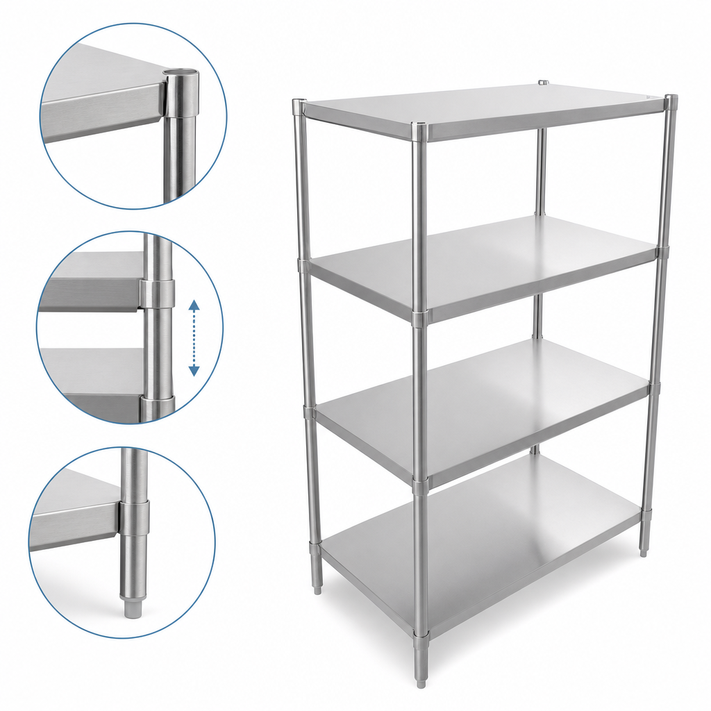 Four Adjustable Shelves