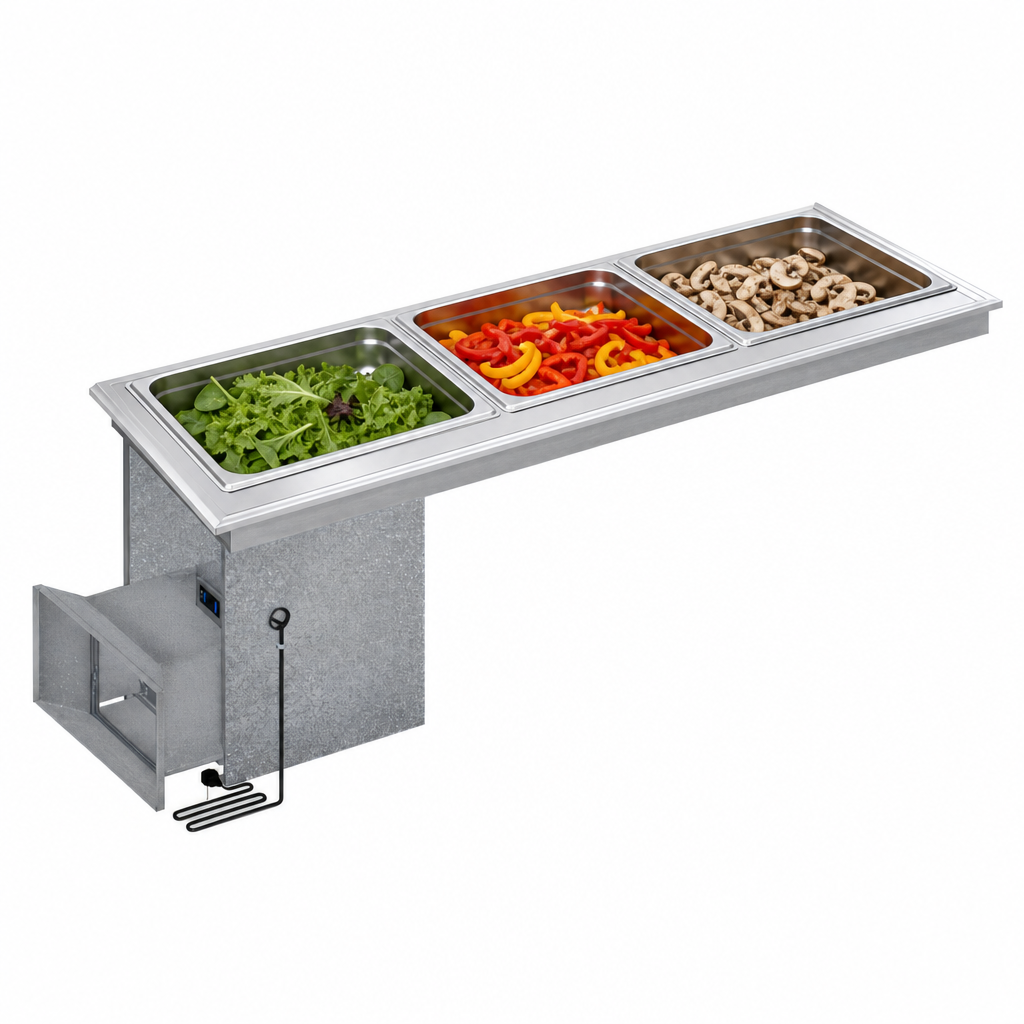 Three-Pan Capacity