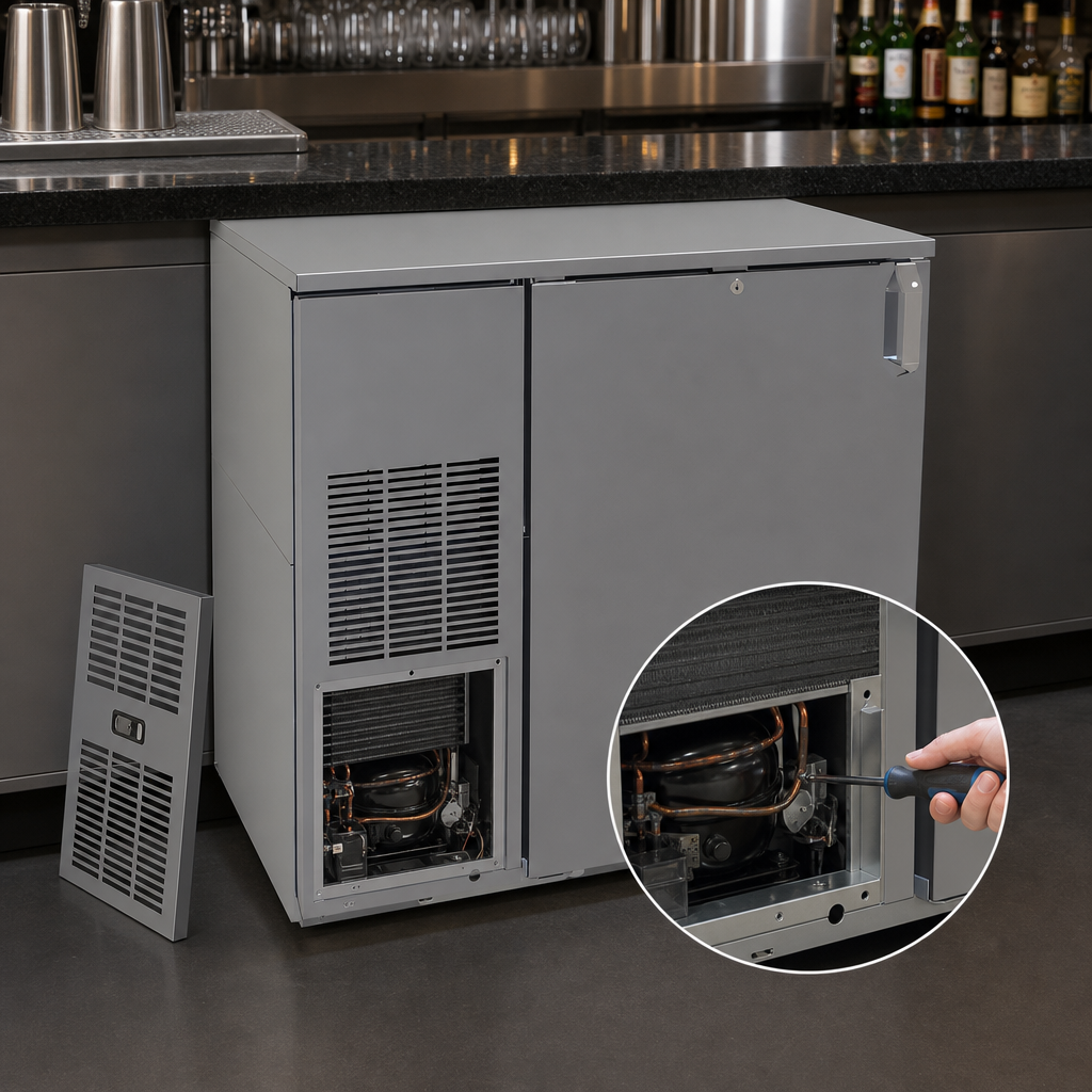 Front-Serviced Refrigeration