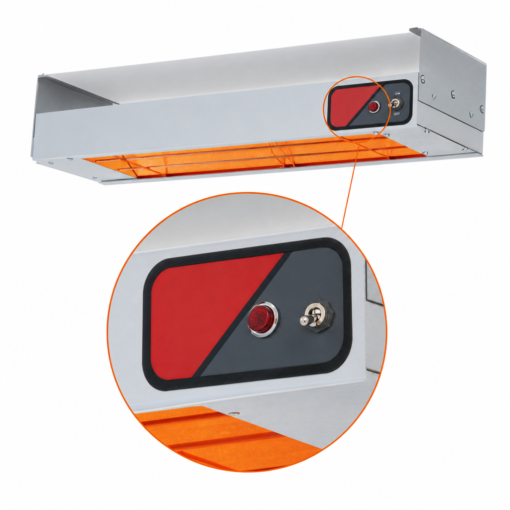 Integrated On/Off Toggle Switch