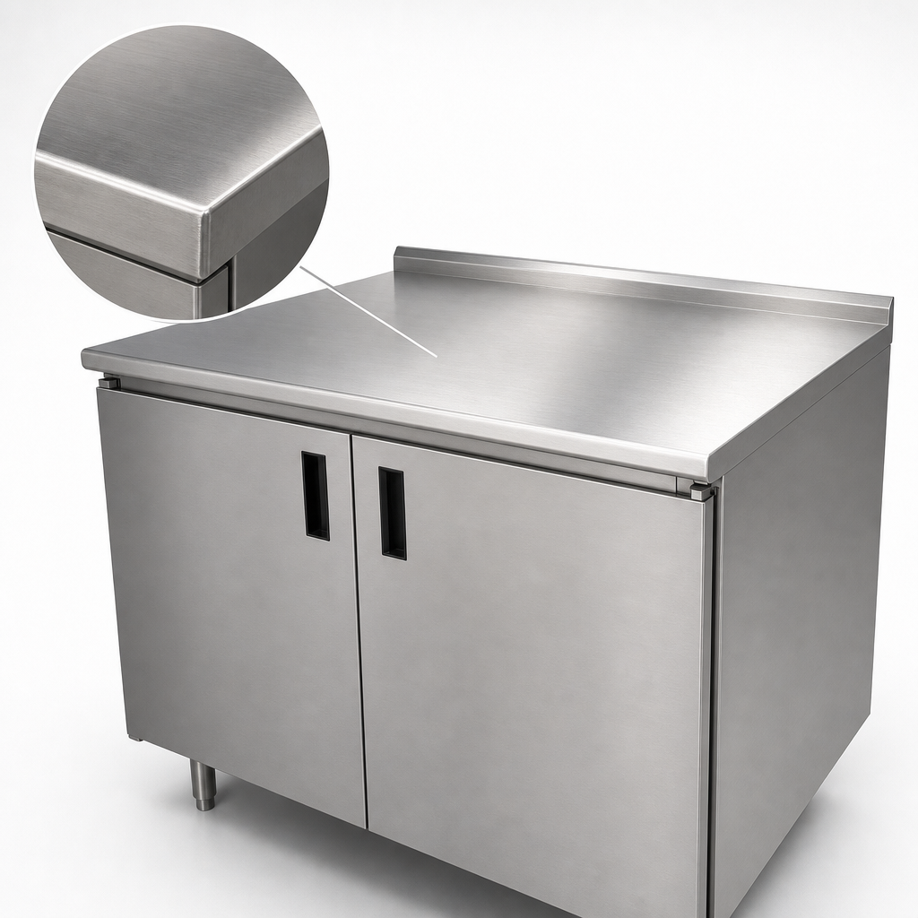 14-Gauge Stainless Steel Top