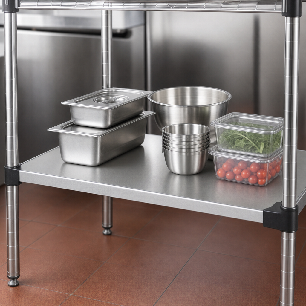Solid Shelf Surface