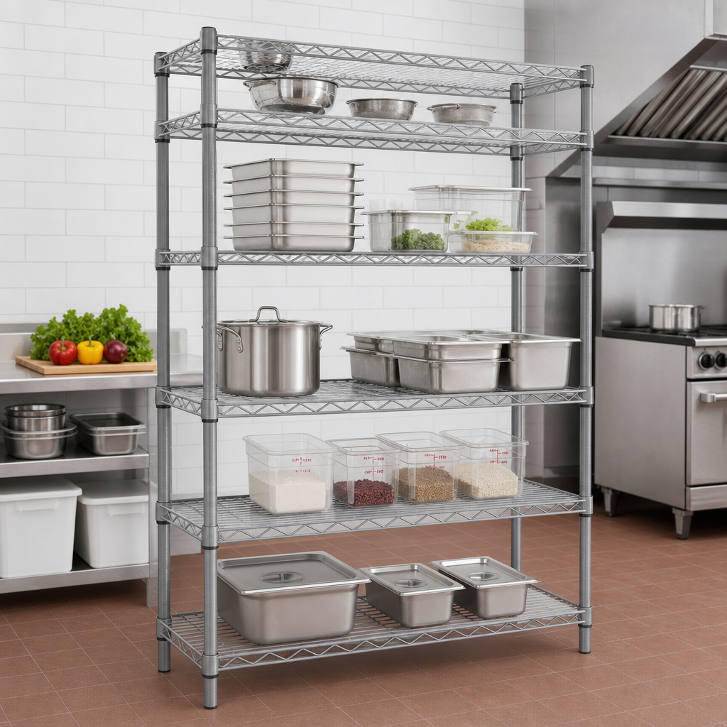 Patented QuadTruss® Shelves
