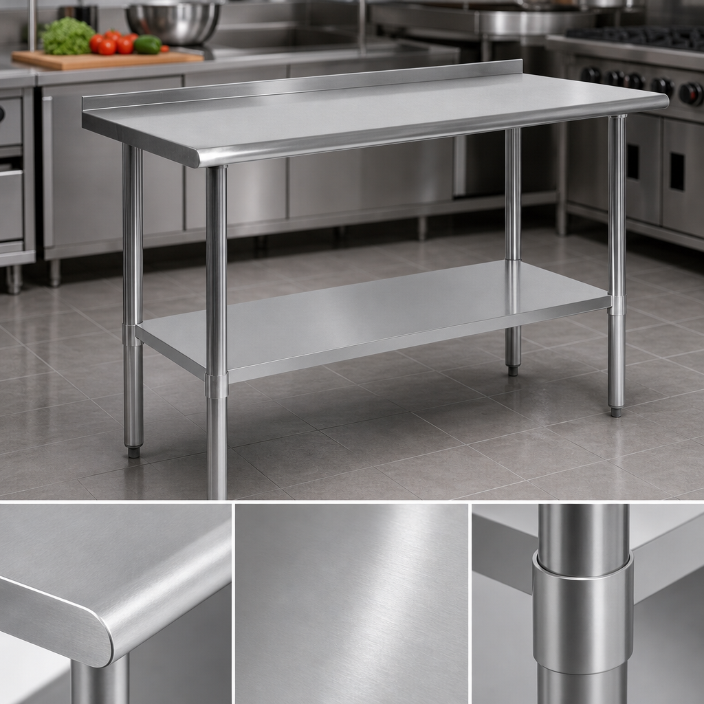 18-Gauge Stainless Steel Construction