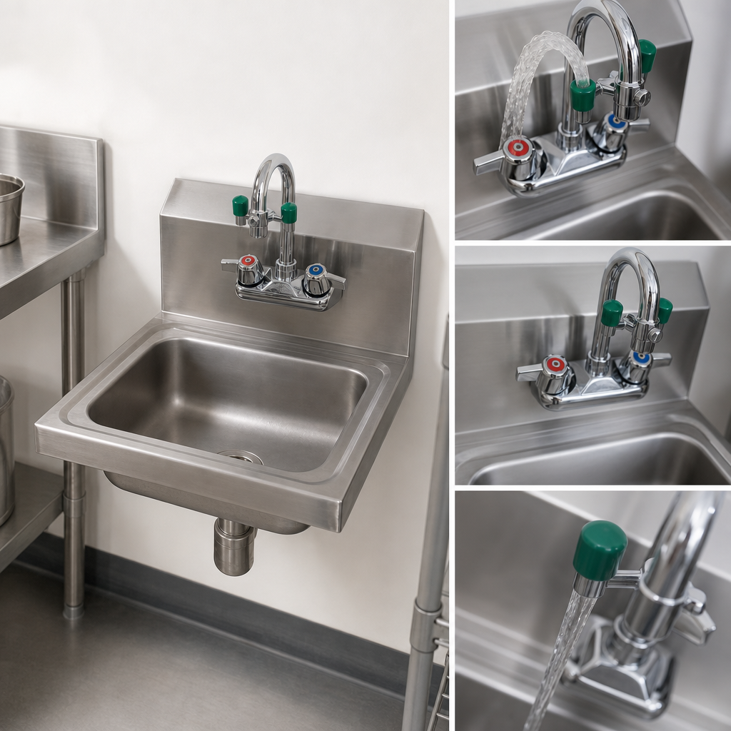 Integrated Eye Wash Station