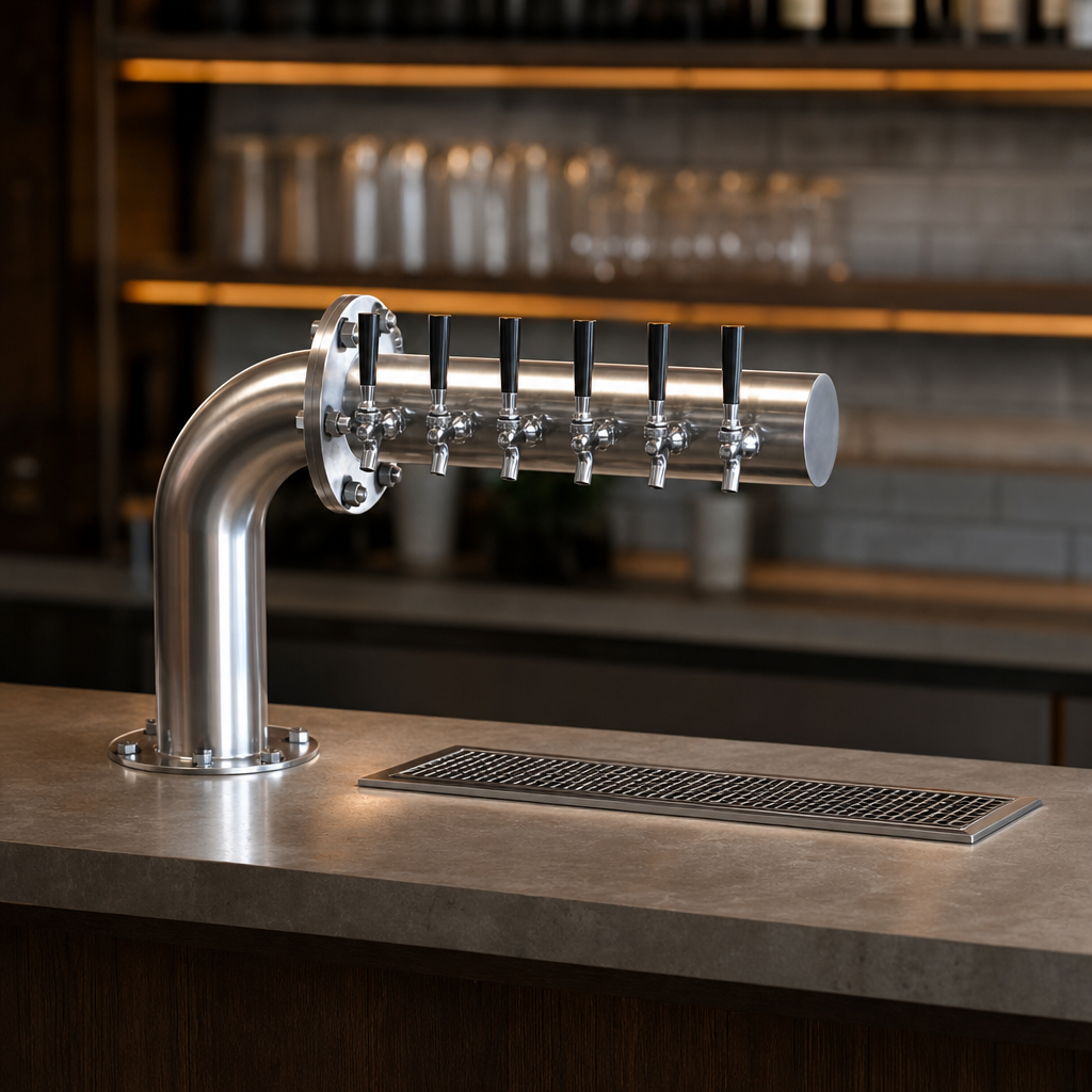 Left-Mount Countertop Design