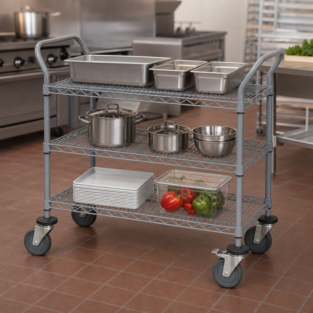 Three Wire Shelves