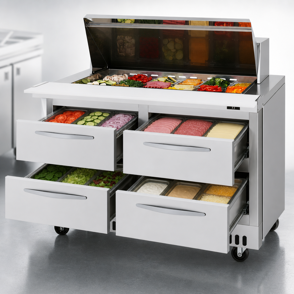 Four Drawer Storage