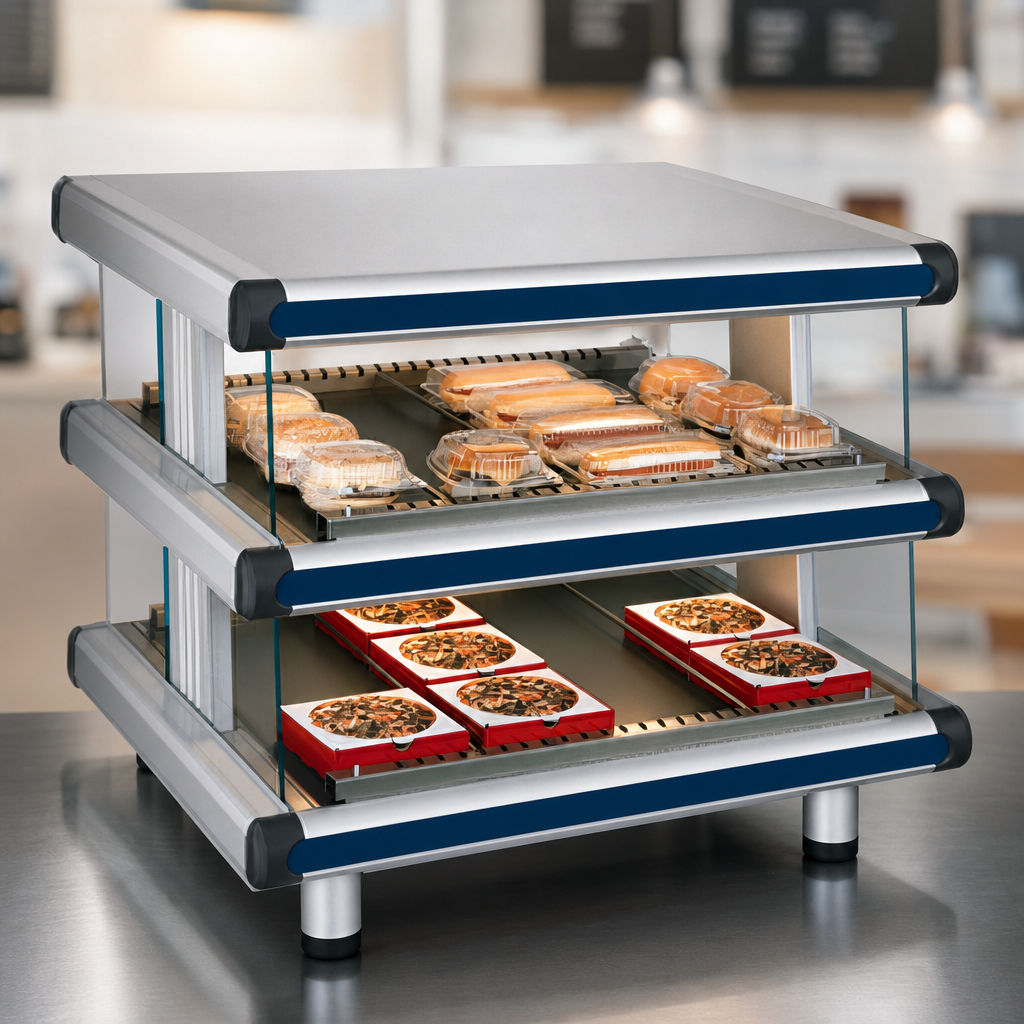 Slanted Dual-Shelf Display