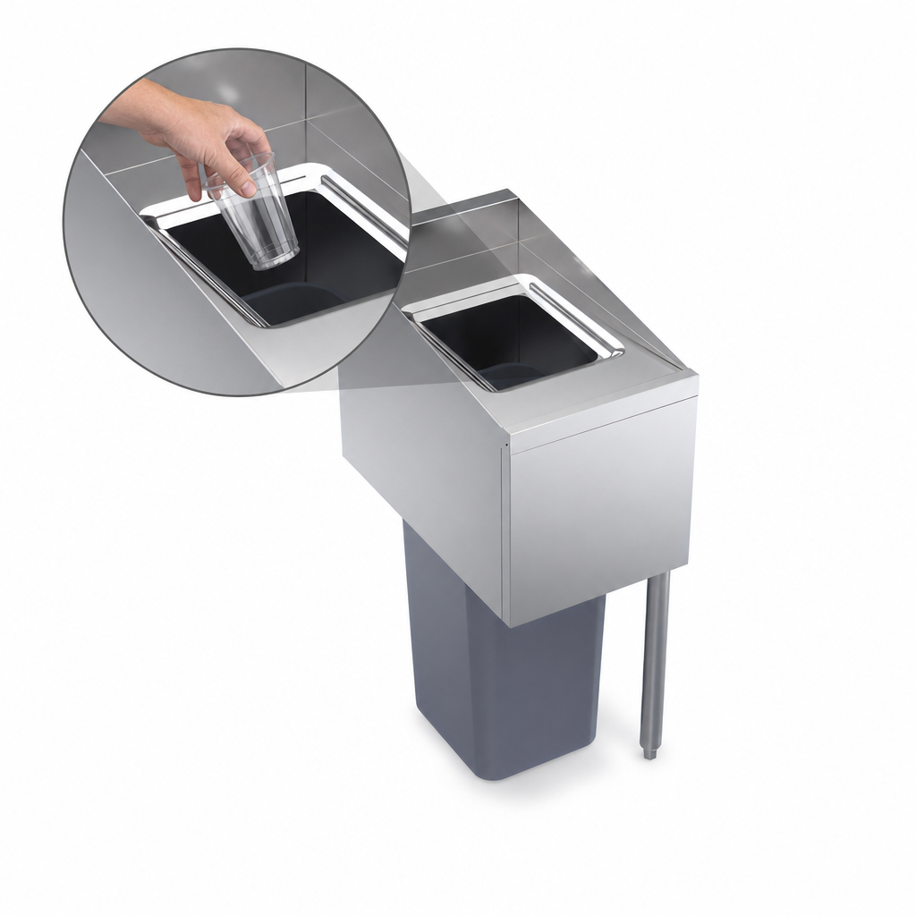 Top Trash Disposal Opening