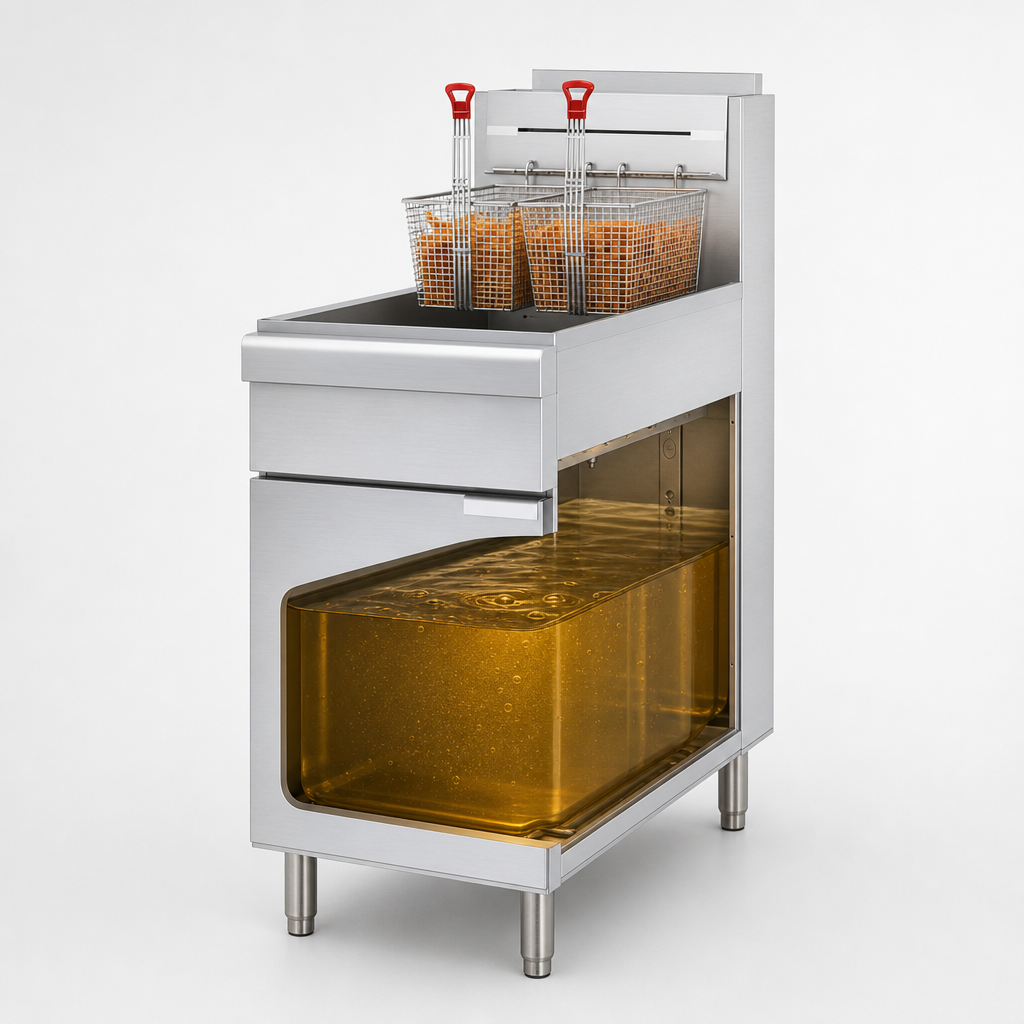 40 lb. Oil Capacity