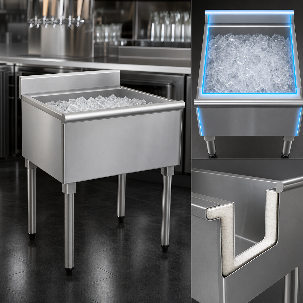 Fully Insulated Ice Bin