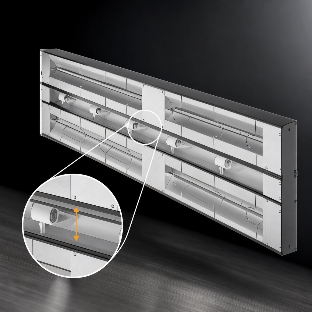 3-Inch Spacer Configuration