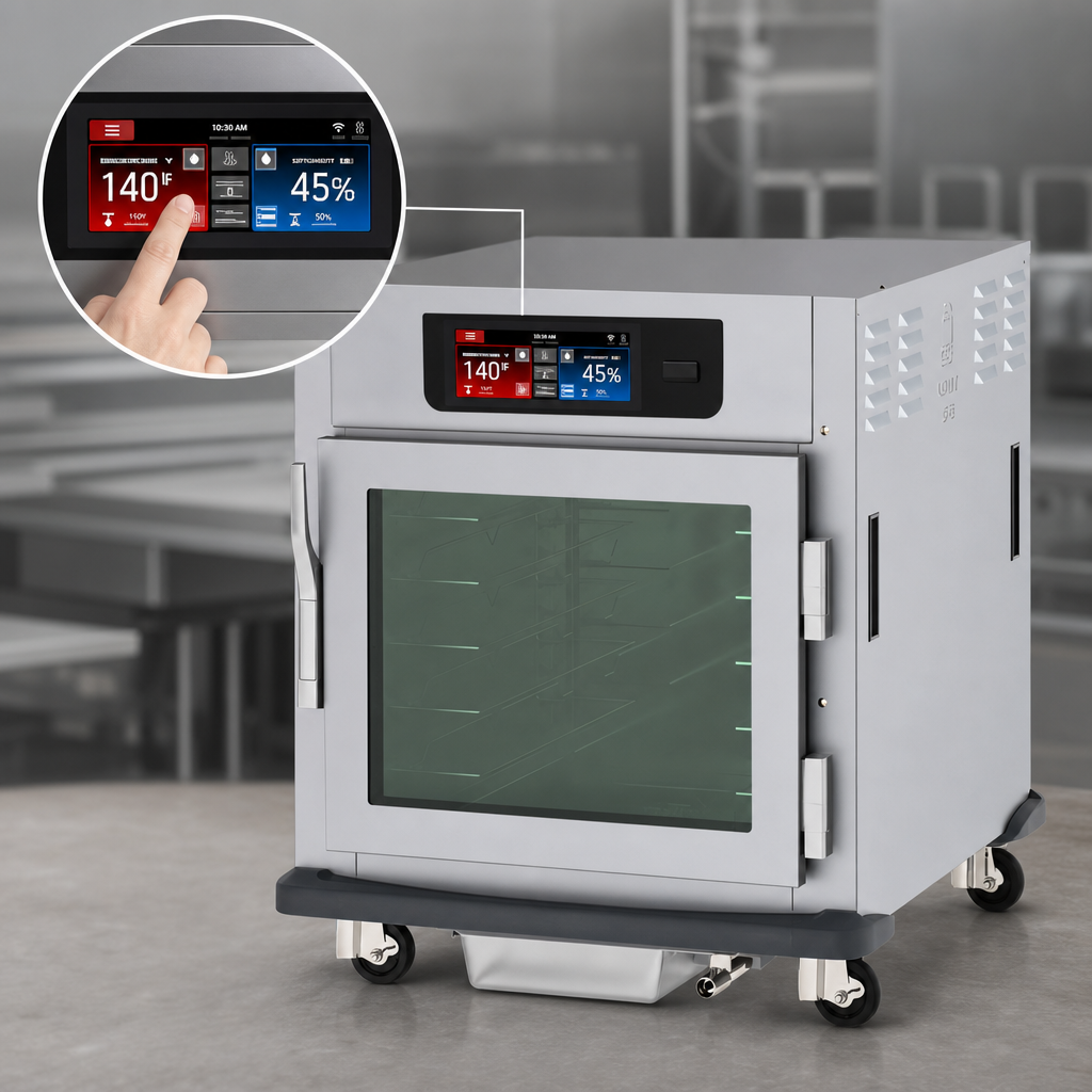 6.8-Inch Touch-Screen Controls