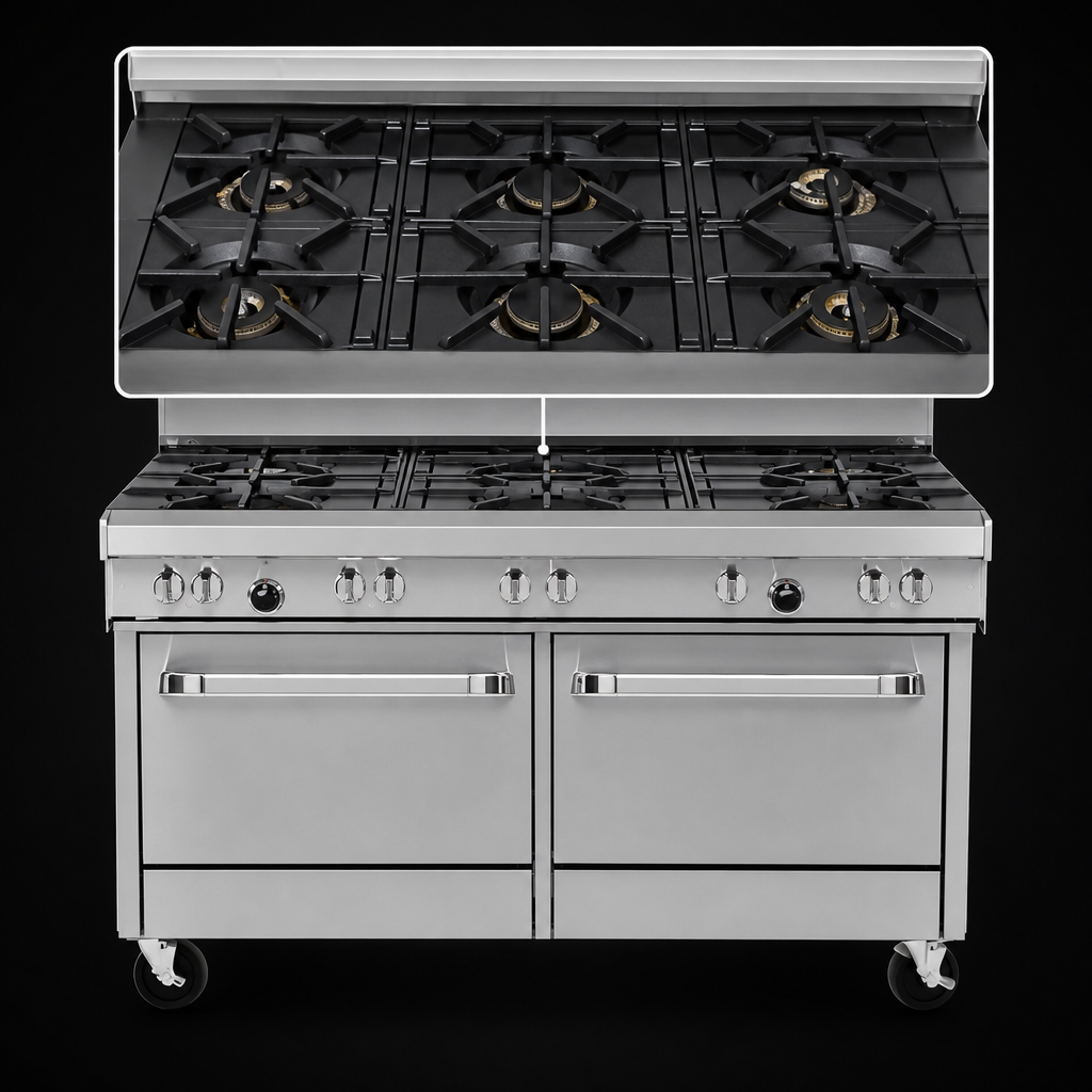 Nine-Burner Top