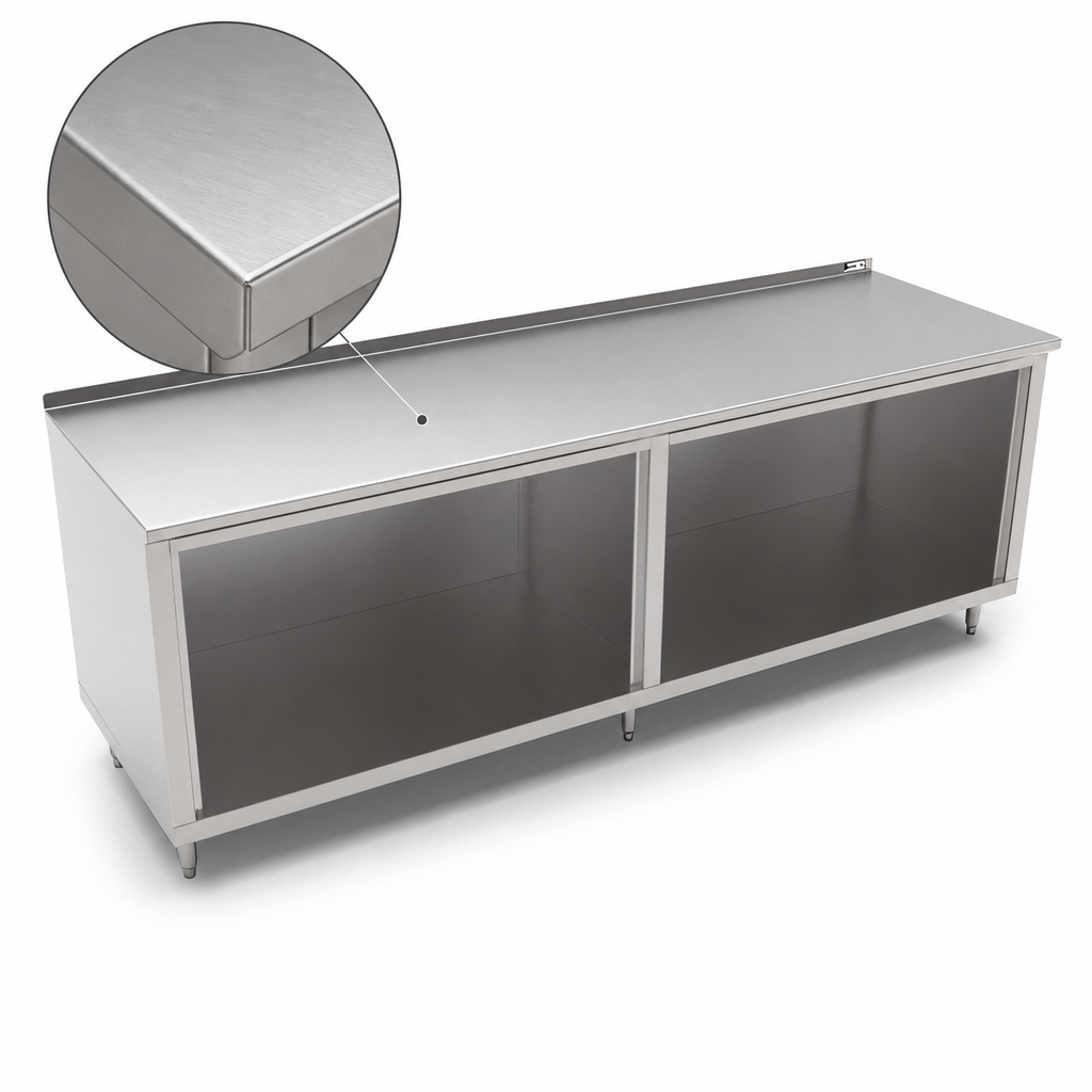 14-Gauge Type 300 Stainless Steel Top