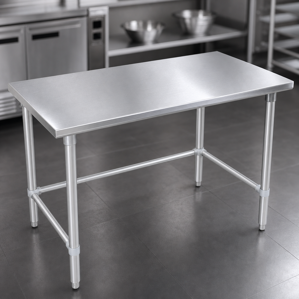 14-Gauge Stainless Steel Top