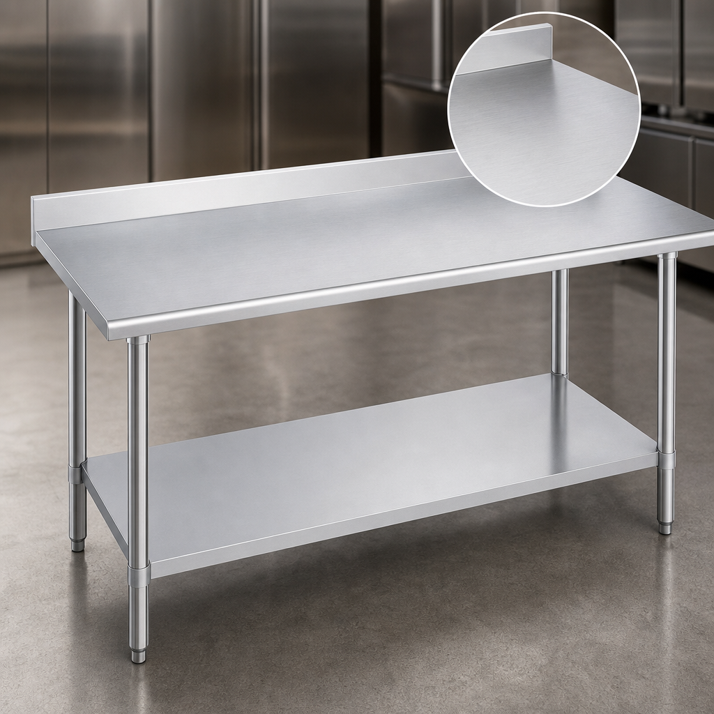 14-Gauge Stainless Steel Top