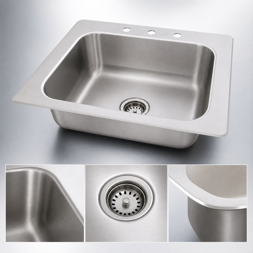 Deep Drawn Seamless Bowl