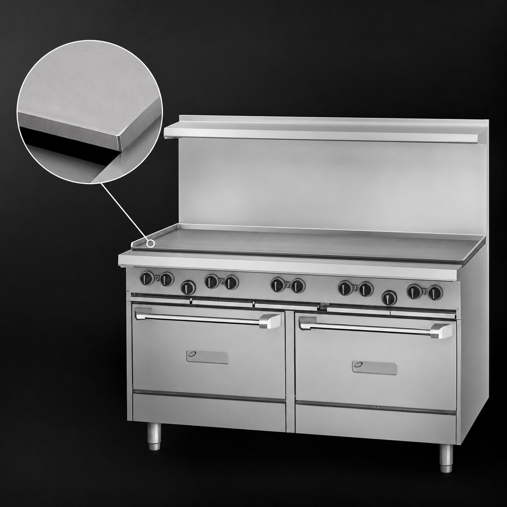 5/8-Inch Smooth Steel Griddle Plate