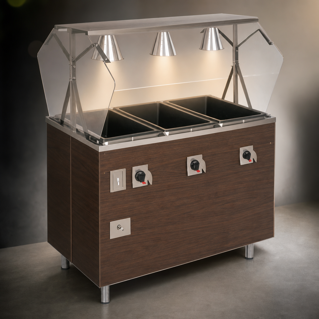 Lighted Buffet Breath Guard