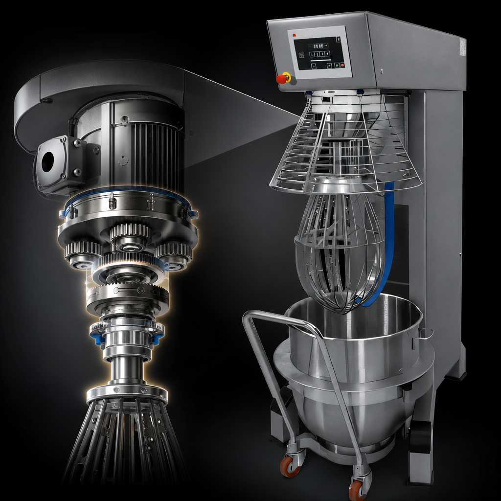 10 HP Motor with Geared Planetary Transmission