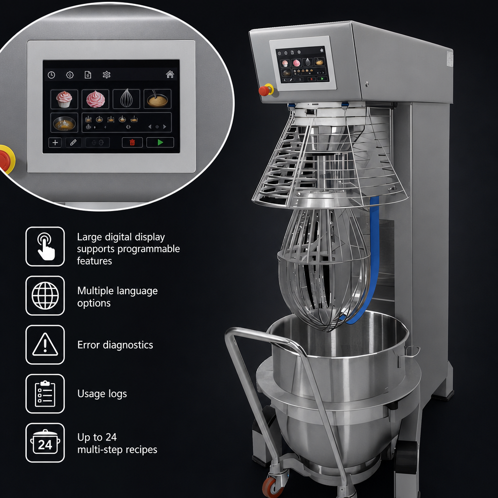 Touchscreen Recipe Programming