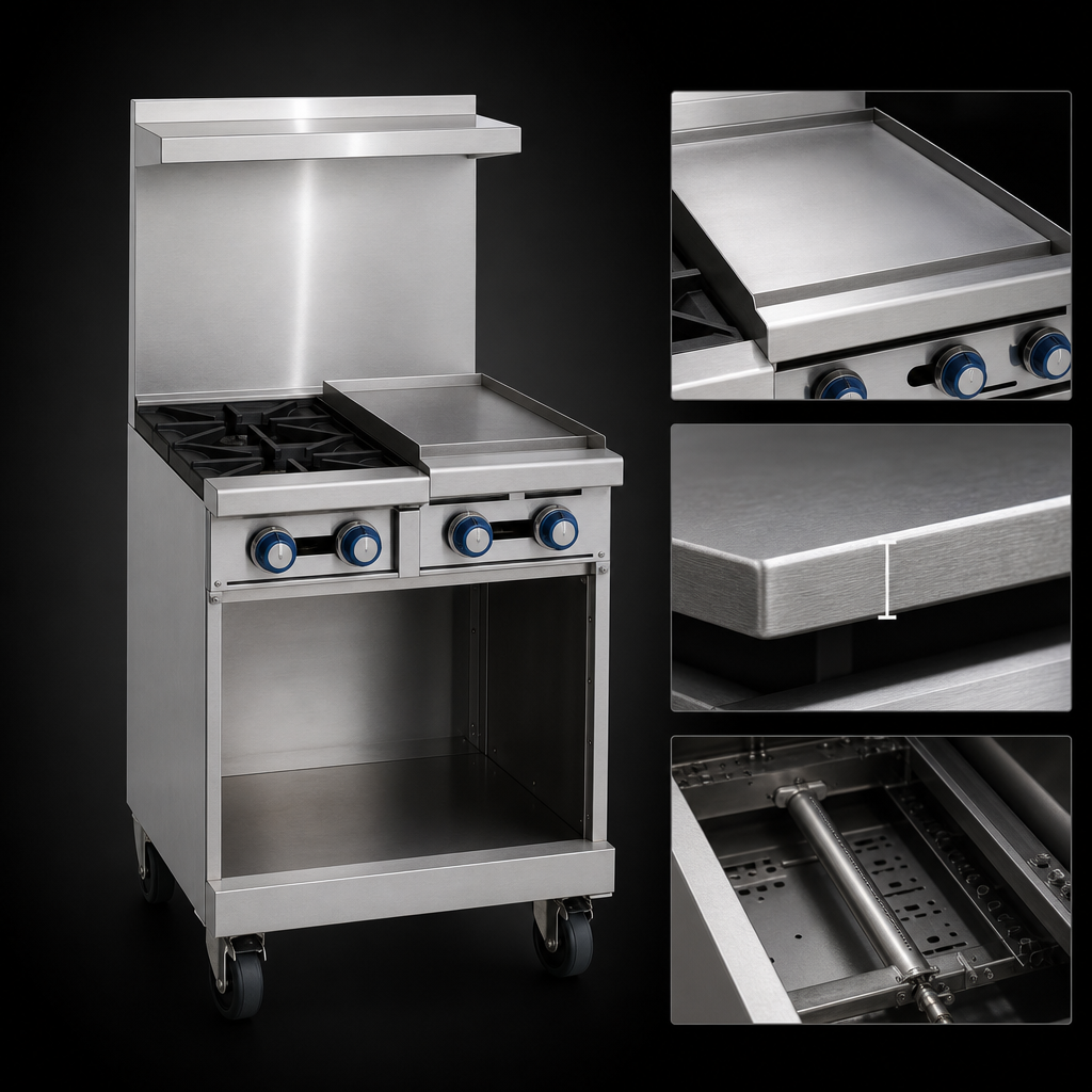 12-Inch Griddle Section