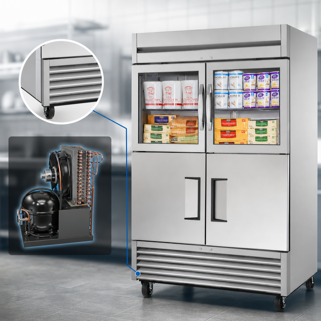 Self-Contained Bottom-Mount Refrigeration