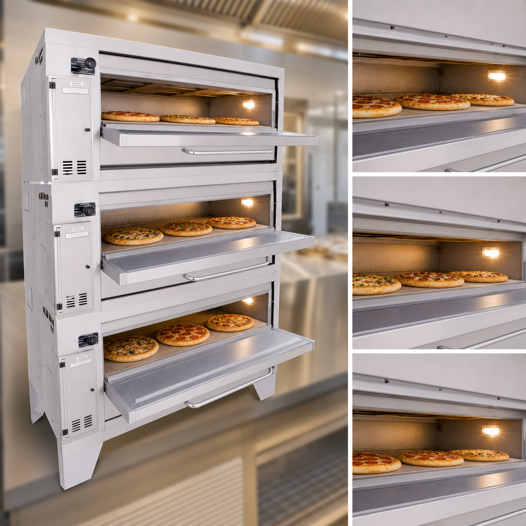 Three Baking Chambers