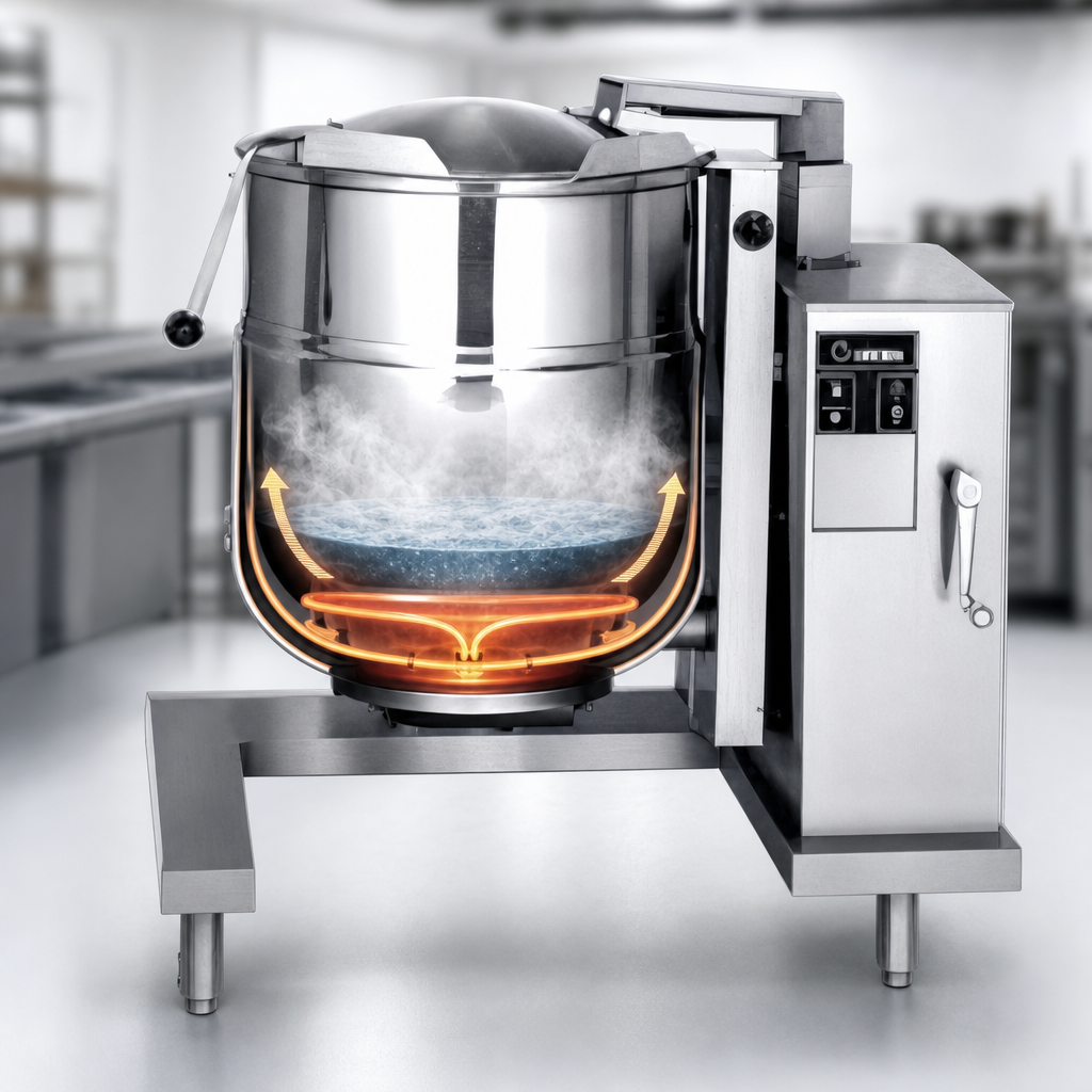 Self-Contained Gas-Heated Steam Source