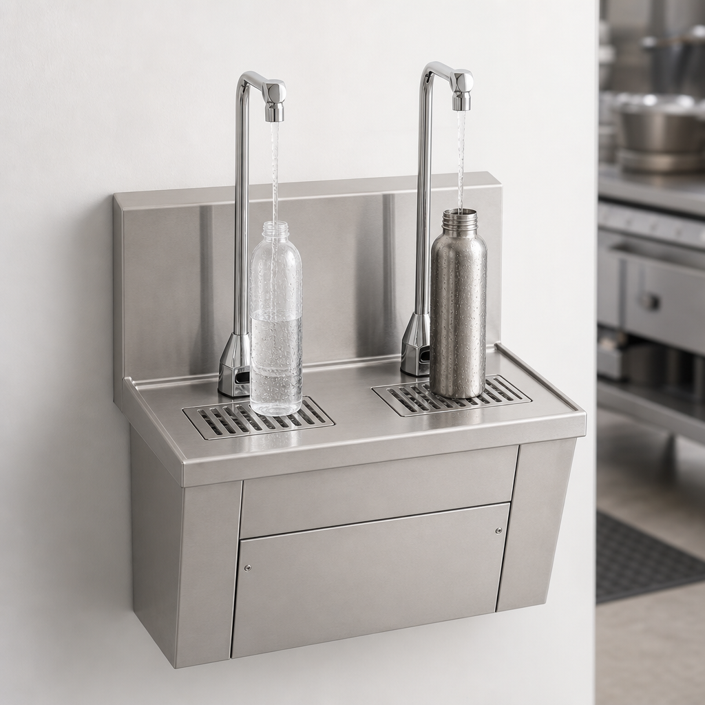 Hands-Free Electronic-Eye Faucets