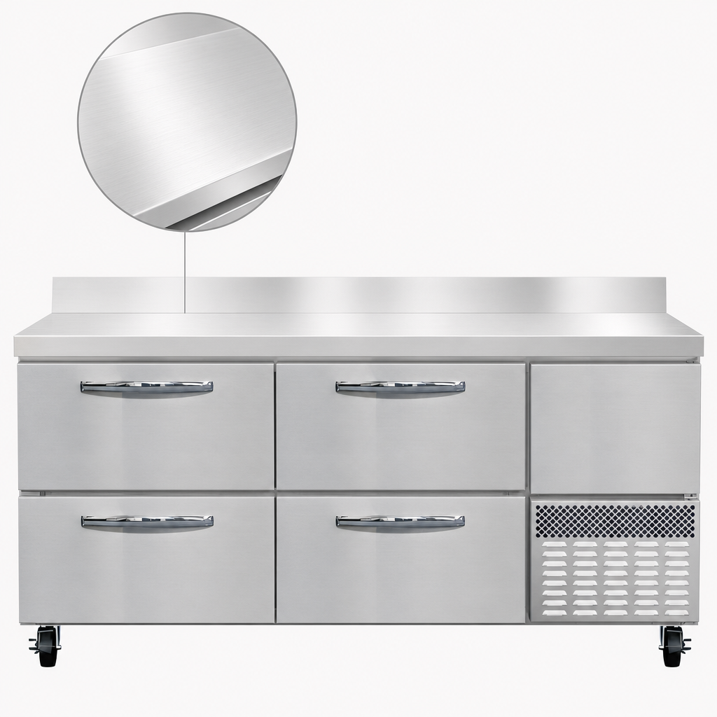 300 Series Stainless Steel Work Top