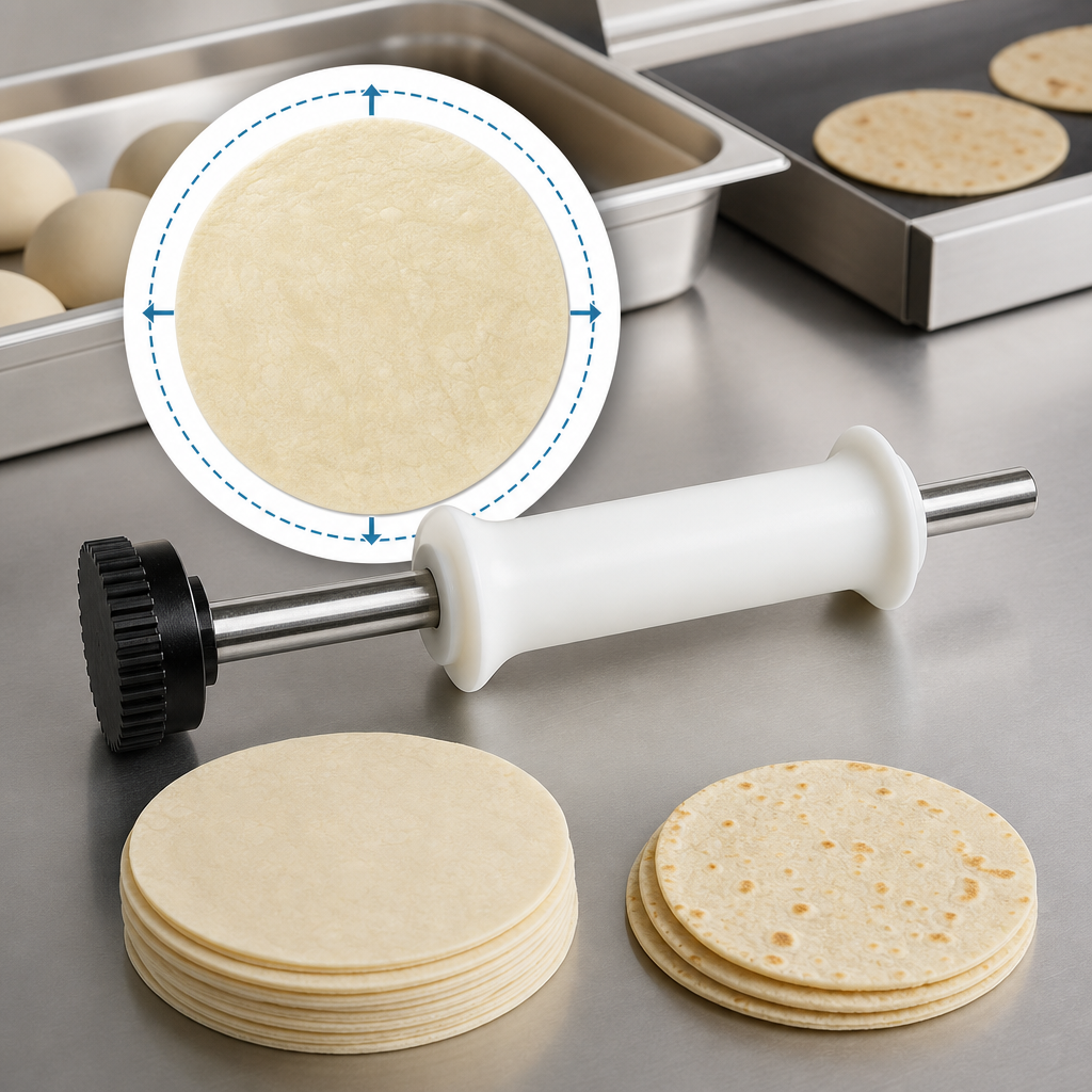 Sized for Raw Tortillas