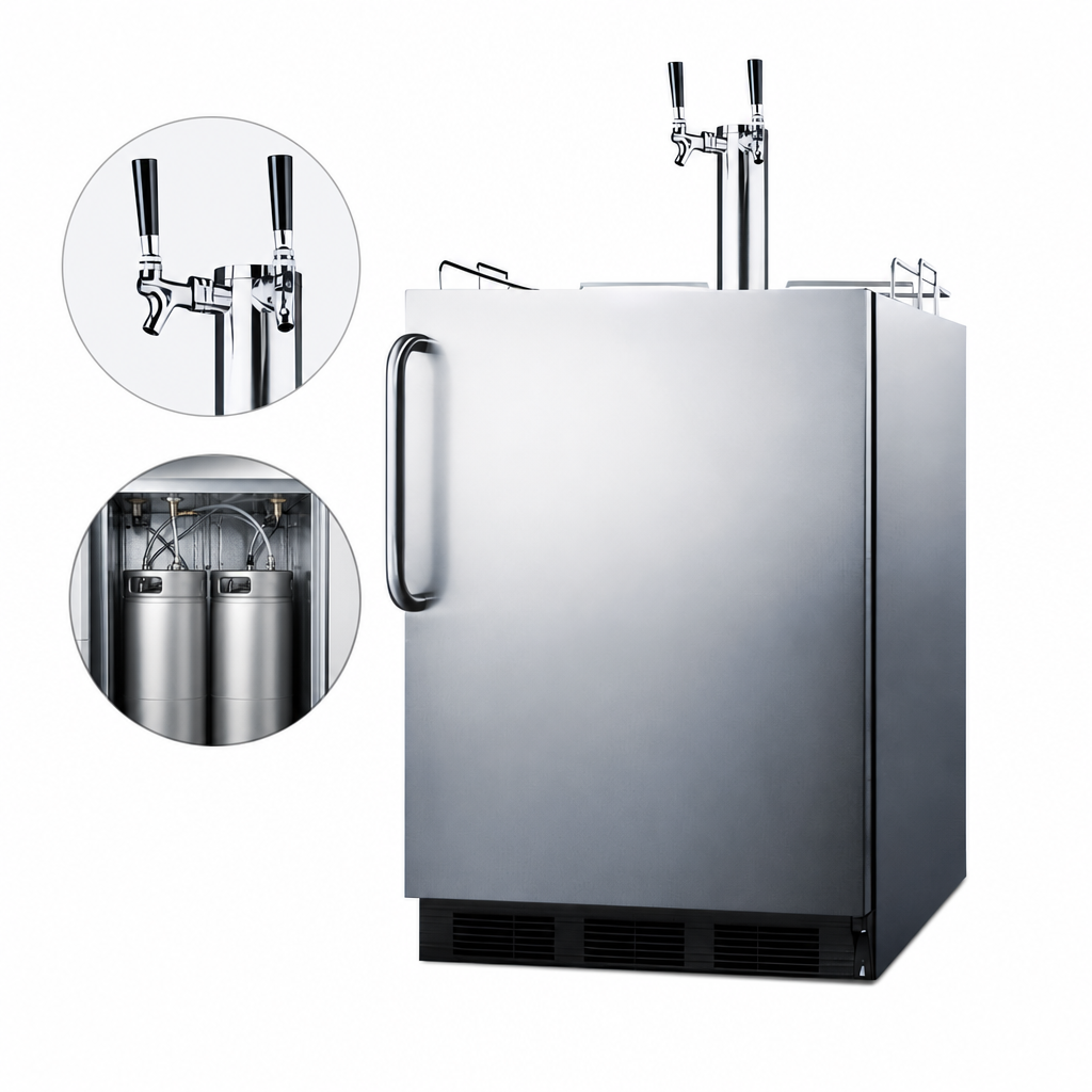 Dual-Tap Draft Tower