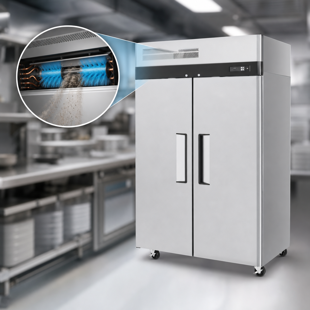 Self-Cleaning Condenser